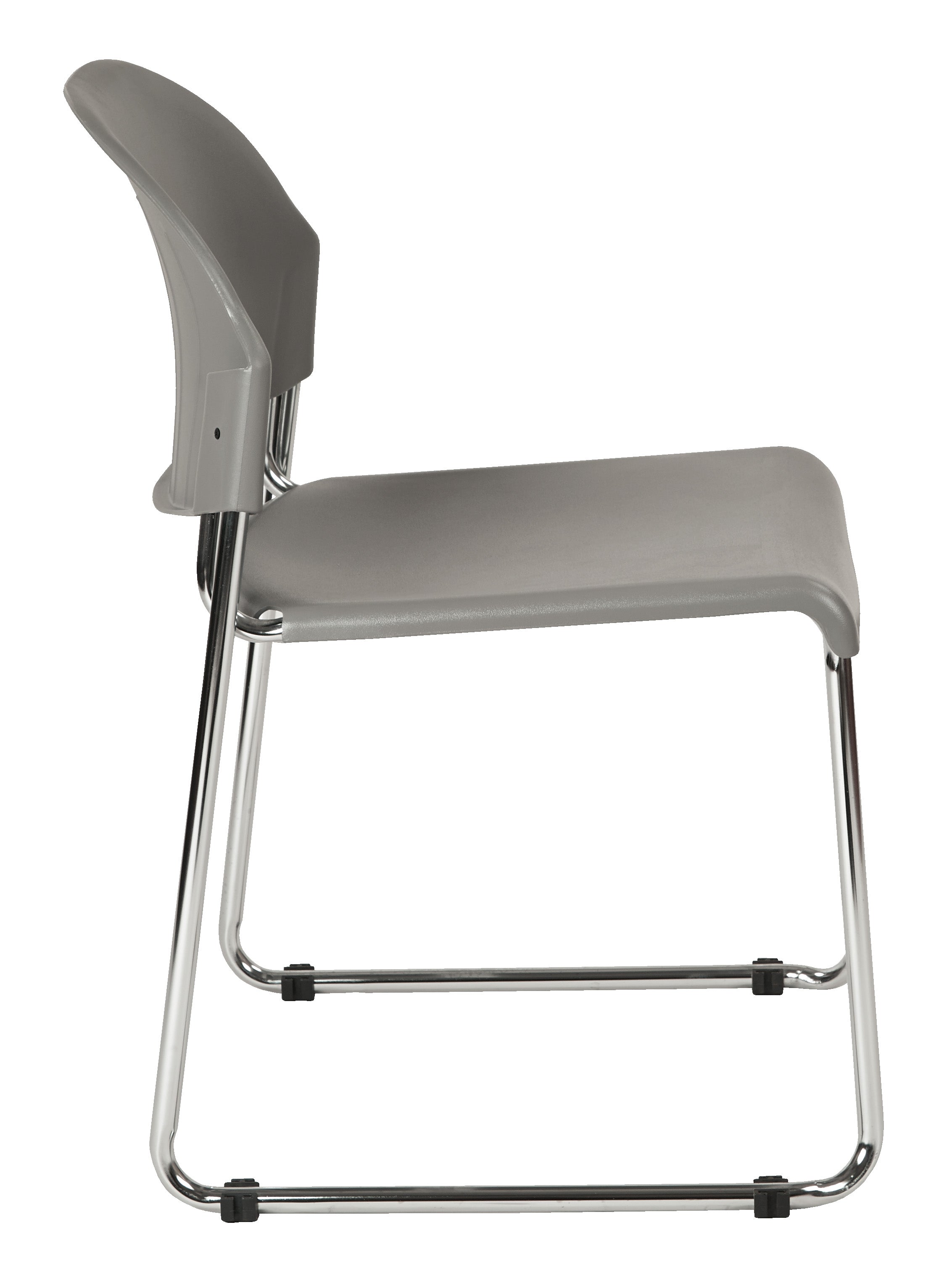 Stack Chair with Plastic Seat/Back 2